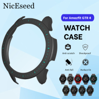 NicEseed Watch Case สำหรับ Amazfit GTR 4 Smart Watch ฝาครอบป้องกัน PC TPU Bumper Shell Anti-fall Anti-scratch ตัวป้องกันกันกระแทก