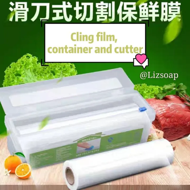 Cling Wrap Cling Film and Cutter Storage Container Lazada