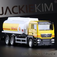 MAN Oil Tank Truck Gifts For Boys Simulation Exquisite Diecasts &amp; Toy Vehicles RMZ city Car Styling 1:64 Alloy Collection Model Die-Cast Vehicles