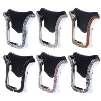 □ Universal Car Phone Holder With Bing Crystal for rhinestone Car Air Vent Mount C