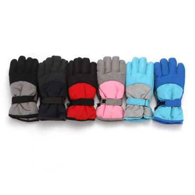 6-11 10-16 Skiing Years Age Windproof Outdoor Kids Snow Gloves