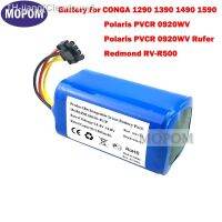 New 3400mAh/2800mAh Battery 4ICR19/66 ML:BONA18650-MF1 For CONGA 1290 1390 Polaris PVCR 0920WV Rufer Redmond RV-R500 Robot new brend Clearlovey