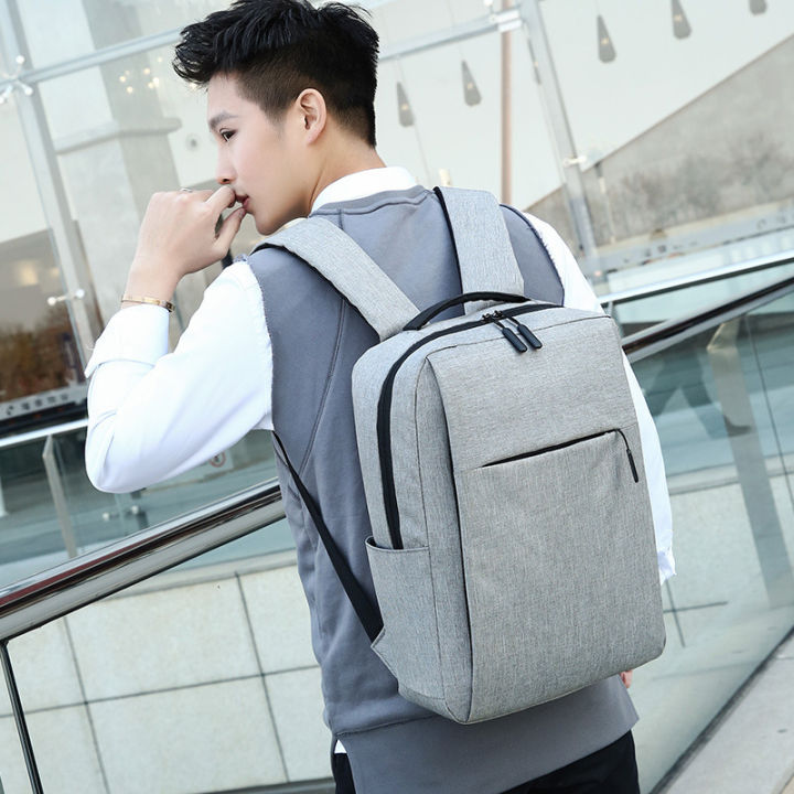 wholesale-backpack-printed-logo-mens-business-backpack-simple-student-schoolbag-xiaomi-computer-bag-gift-bag