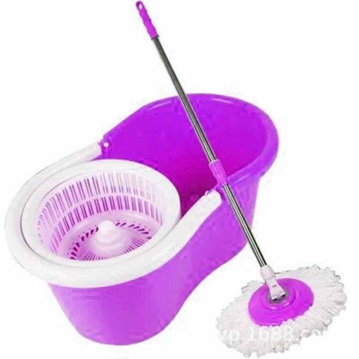 ※Microfiber Mop Head For 360° Rotating Spin Mop Bucket Dry Wet Cleaning Mop Accessories Lazada PH