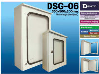 ตู้กันน้ำประตู2ชั้น มีกระจก DSG-06 จำนวน1กล่อง