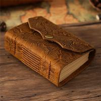 New PU Leather Handmade Vintage Retro Travel Journal Diary Notebook Notepad Birthday Valentines Day Gift