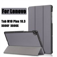 ✺●﹊ yizhan224080 Para lenovo tab m10 fhd plus 10.3 caso 2020 tb-x606f TB-X606X tri-folding suporte capa inteligente para 3rd gen 10.6