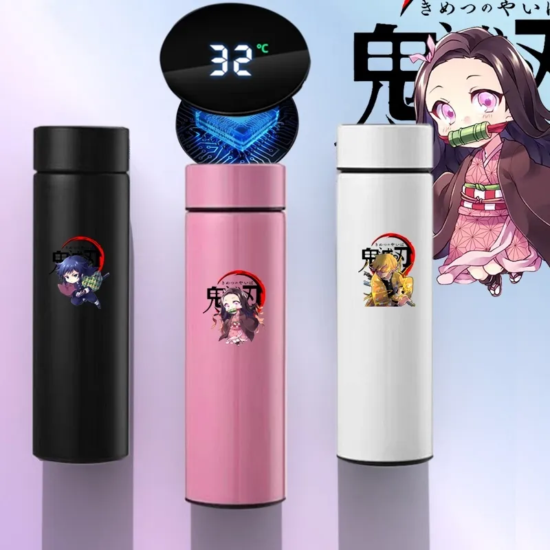 Demon Slayer: Kimetsu no Yaiba Anime Fashion Portable Water Bottles Travel  Cups | eBay