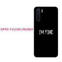 เคสซิลิโคนนิ่มสำหรับ OPPO F15/A91/RENO3/K1/R15X/AX7PRO/Realme X7 Pro/Realme 7Pro/Realme C2/A1K