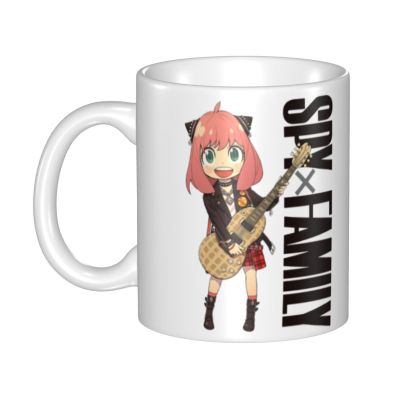 DIY Spy X Family Anya Loid Forger Anime Ceramic Mug Customized SpyFamily Coffee Cups Creative Present