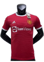 เสื้อฟุตบอลแมนยูชุดเหย้า ฤดูกาล 21/22 Manchester United Home Jersey 21/22 Top Thai Quality football soccer jerseys shirts AAAเสื้อสีแดง