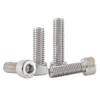 M1.4 M1.6 M2 M2.5 M3 M4 M5 M6 M8 304 A2-70 Stainless Steel Hexagon Hex Socket Head Cap Allen Bolt Screw Bolt DIN912 Micro Screw