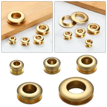 Bronze Eyelets 1/4,Leather Grommets 4mm, with Washers for Clothes Leather  Eyelets and Paper Bags(Inner Diameter 4mm) 100pcs Small Grommets Eyelets