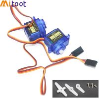 {RUIO}2ชิ้น Mitoot Rc มินิไมโคร9กรัม1.6กิโลกรัม S Ervo SG90สำหรับ RC 250 450เฮลิคอปเตอร์เครื่องบินรถเรือสำหรับ A Rduino