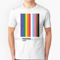 Pantone Unity-Uniting The Lgbtqia Communities With Color T Shirt Cotton 6Xl Pantone Unity Queer Lgbtqia Lesbian Gay Trans Bi