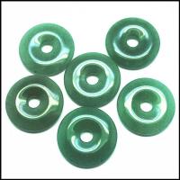 5PCS Natural gem stone donut round shape size 30mm green aventurine cherry quartz amethystt china laborodorie