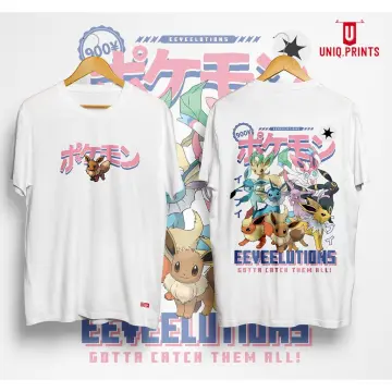 Eevee Evolution Kids Shirt Eeveelution Youth T-shirt Cute 