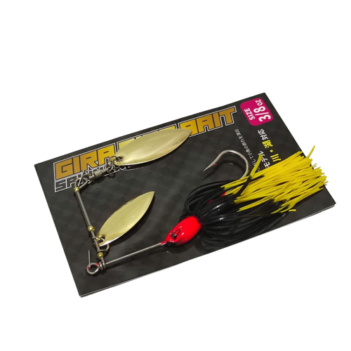 สปินเนอร์เบท-ฺspinnerbait-เหยื่อตกปลา-ตีจิบ-ช่อน-ชะโด-ปลากราย-ปลาล่าเหยื่อ