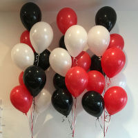 15pcs Thick 10inch Latex Balloon Happy Birtday Party Balloons Romantic Wedding Decoration Red Black White Inflat Helium Balloon