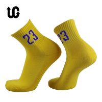 【CW】 UGUPGRADE Super Star Basketball Socks Thick Non-slip Durable Skateboard Bottom Stocking