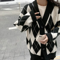 BETHQUENOY Sueters De Mujer Loose Cardigan Coats Women Sueter Vintage  Knit Sweaters Woman Clothes Casacos Femininos Inverno