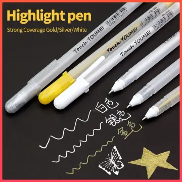Shop White Ink Pen For Drawing For Highlights with great discounts and  prices online - Dec 2023