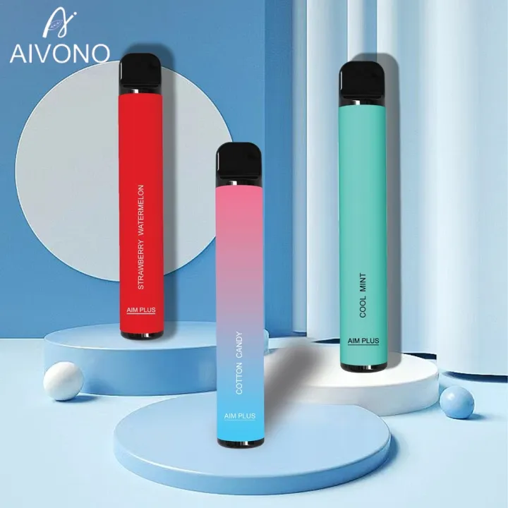 VAPER AIVONO 0 nic disposable pod device 800 puffs 2 nicotine Vape pen ...