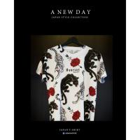 DSL001 เสื้อยืดผู้ชาย A NEW DAY NO : 041  เสื้อเสือดำสกรีนเต็มตัวด้านหน้า Black Panther ใส่ได้ทั้ง หญิง และ ชาย เสื้อผู้ชายเท่ๆ เสื้อผู้ชายวัยรุ่น