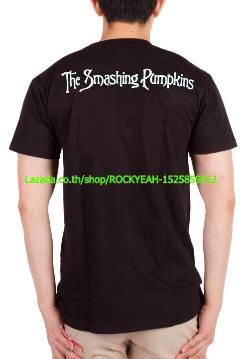 เสื้อวง-the-smashing-pumpkins-เสื้อยืด-วงดนตรี-เดอะสแมชชิงพัมป์กินส์-ไซส์ยุโรป-rdm1519