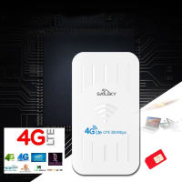 4G CPE Router Outdoor AP เราเตอร์ ใส่ชิม รองรับ 3G+4G ทุกเครือข่าย Ultra Fast 4G Speed รองรับ Wifi ได้สูงสุด 32 users+-