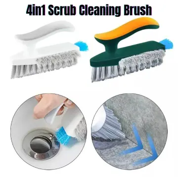 Cheap Hard-Bristled Crevice Cleaning Brush, Grout Cleaner Scrub Brush Deep  Tile Joints, Stiff Angled Bristles for Bathtubs, Kitchens (3PCS)