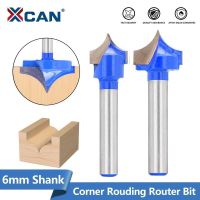 XCAN Millling Cutter 6mm Shank CNC Round Nose Bits 12-32mm Round Point Cut Bit เครื่องมือคาร์ไบด์แข็งสําหรับงานไม้ 1pc