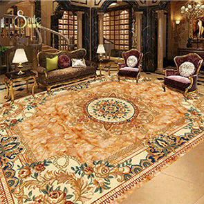 Deluxe European living room floor carpet bedroom kitchen ho corridor filled with rug bedside tatami home anti- skid pad wash