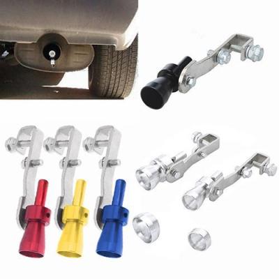 Universal Car Turbo Sound Muffler Exhaust Pipe Blow-off Vale Simulator Whistle