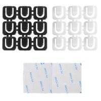 18Pcs Self adhesive Wire Tie Cable Mount Clamp Clip Car USB Cable Sticker Fixed Car Wire Clip