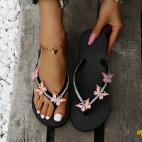 Womens Flip Flops Ladies Wedge Sandals Summer Comfortable Soft Sole Slippers Woman Casual Platform Sandals Flat Slides Shoes