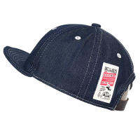 Four Seasons แฟชั่นสั้น Brim DENIM เบสบอลหมวกผู้ชายผู้หญิงหมวก Trucker ปรับสไตล์ LOW PROFILE หมวก-Zitao