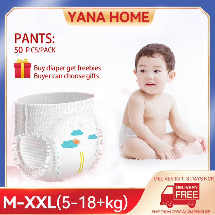 Yana Kamote Premium Korean Pull-up Pants Japanese Baby Diaper On Sale 