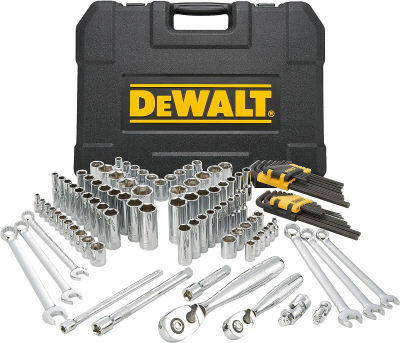 DEWALT Mechanics Tools Kit and Socket Set, 118-Piece (DWMT72163) 118 PC Tools Kit and Socket Set