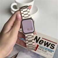 Stainless Steel strap For Apple watch band 49mm 45mm 41mm 44mm 40mm 42/38mm Metal correa bracelet iwatch series 7 6 5 SE 8 Ultra Straps