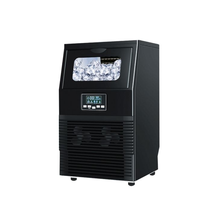 Ice Cube Makers, Commercial Ice Maker Machine,Under Counter Ice Maker with  66-132Lbs/24H,Fully-Automatic Under Counter Freestanding Commercial Clear