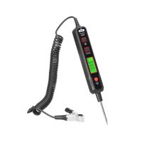 0.8-100V Car Voltage Detector Display with Backlight Flashlight Data Hold Sensitivity Adjustable Tester