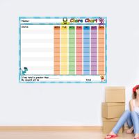 【YD】 Chore Chart Flip Wall Paper Stickers Toddlers Magnetic Blackboard Props Childrens Room