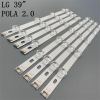 LED Backlight strip 9 Lamp For LG 39" TV 39LN5100 INNOTEK POLA2.0 39 39LN5300 39LA620S POLA 2.0 39LN5400 HC390DUN-VCFP1