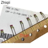 10pcs/30pcs Original new 10PF 100V BC high frequency silver film ceramic capacitor 100V10PF 10P P=2.5MM