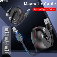 GTWIN Data Line 3 in 1 cable For Android iphone Type-c Mobile Phone Multi-function Usb One Dragging Three Data Charge Cable