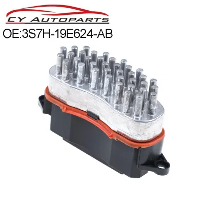 YAOPEI 3S7H-19E624-AB 3S7H19E624AB แท้เหมาะสำหรับ Ford Mondeo Blower Motor Resistor