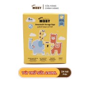 Túi trữ sữa Moby Baby Thái Lan 240ml 1 hộp 24 túi