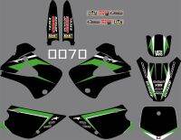 3M 0070 motorcycle Team Graphic Decal Stiker Kits for Kawasaki KX85-100 1998-2013 dirt bike sticker for Kawasaki KX85