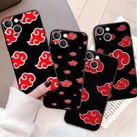 Case For Apple iPhone 14 13 11 Pro Max 12 Mini 7 Plus 8 SE X XS XR 6 6S 5 Soft Silicone Funda Phone Cover Akatsuki Cool Logo